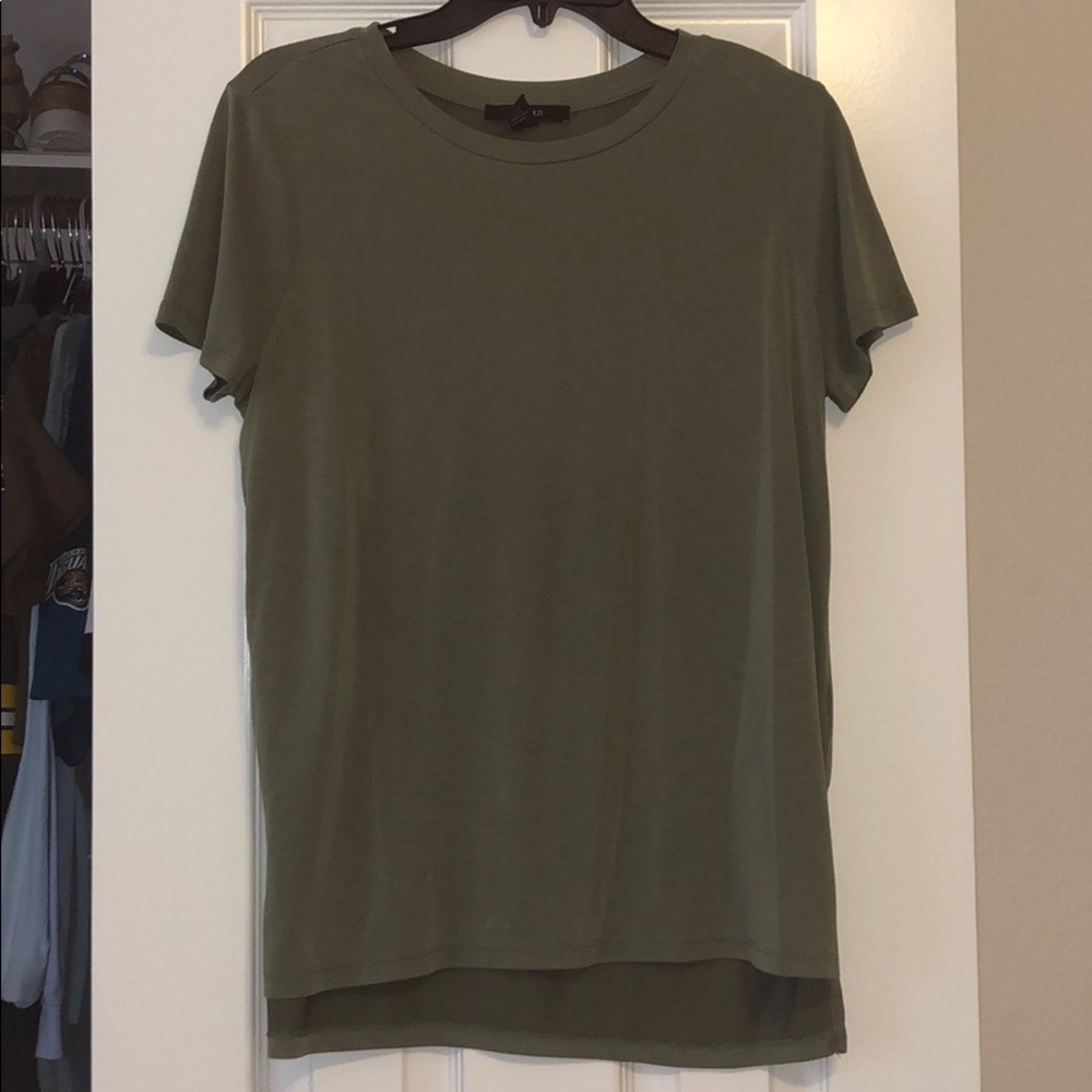 Green Forever 21 Tee